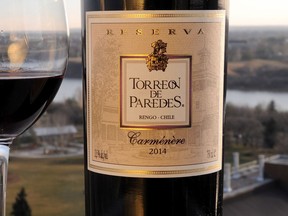 Torreon de Paredes Reserva Carmenere 2014 is James Romanow's Wine of the Week.