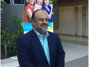 Dr. Saqib Shahab, Saskatchewan's chief medical health officer, urges residents to protect themselves by getting an influenza shot.