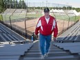 Gene McWillie was a spectator at the 2017 Canadian senior men's softball championship and 2009 ISF world men's softball championship in Saskatoon.