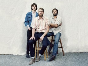 The Deep Dark Woods - Evan Cheadle (from left), Ryan Boldt and Geoff Hilhorst - play the Broadway Theatre on Oct. 20.
Submitted photo