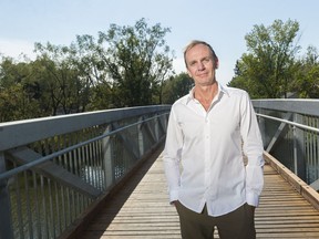 Trevor Herriot near his home.