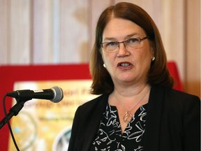 Indigenous services minister Jane Philpott announces federal funding for family group conferencing at Ma Mawi Wi Chi Itata Centre on King Street in Winnipeg on Tues., Oct. 10, 2017. Kevin King/Winnipeg Sun/Postmedia Network
Kevin King, Kevin King/Winnipeg Sun