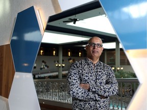 Dr. Ibrahim Khan, regional medical health officer for Health Canada, stands for a photo during an HIV knowledge-sharing conference at the Saskatoon Inn on February 14, 2017.