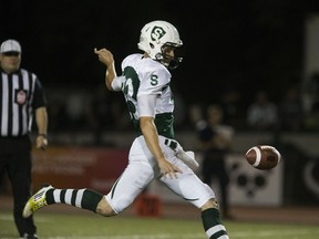 Saskatchewan's Sean Stenger was a unanimous conference all-star selection at punter Thursday.