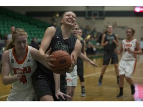 Huskie women and men are on the hardwood tonight and Saturday at the PAC. (SP File photo)