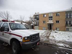 An apartment building at 342 Avenue R South was evacuated after a woman was found dead inside and emergency responders measured high levels of carbon monoxide on Nov. 1, 2017.