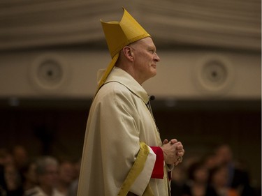 Most Rev. Mark Hagemoen during his installation as Bishop of the Saskatoon Roman Catholic diocese on Thursday, November 23, 2017.