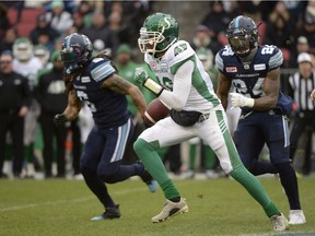 Saskatchewan Roughriders quarterback Brandon Bridge is eligible to become a free agent in February.