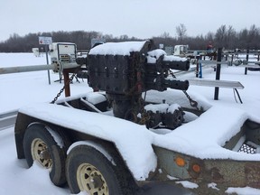 A blow-out preventer was stolen from a Cona Resources well site in Winter, Sask., sometime between Nov. 5 and Nov. 11.