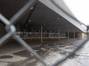 The now-shuttered Saskatchewan Transportation Co. terminal in Saskatoon.