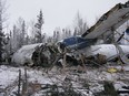 Photos of a plane crash near the northern community of Fond Du Lac, Sask. were released by the Transportation Safety Board of Canada.