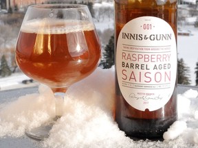 Innis & Gunn Raspberry Barrel Aged Saison (James Romanow photo)