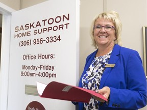 Lona Finney, owner of Saskatoon Home Support, organizes the Adopt-A-Senior program. The program aims to create a lasting friendship between a Saskatoon senior and a generous resident who is willing to put together and deliver a small gift and food hamper to the seniors home during the holidays.