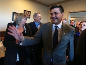 Sask. Party MLA Corey Tochor, who last week resigned as speaker of the legislature, announces his plan to challenge Brad Trost for the federal Conservative Party's nomination in Saskatoon-University.