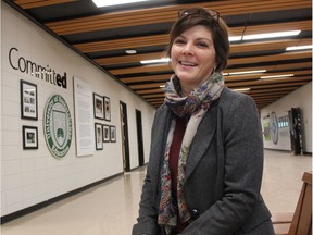 Dean of the University of Saskatchewan's College of Education Michelle Prytula at the College's building on the U of S campus on Jan. 11, 2017. She says a proposed plan to bring a French-immersion teacher program to the Saskatoon-based College may help address a shortage of French-immersion teachers that exists in Saskatchewan.