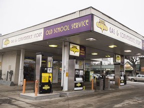 SASKATOON,SK--JANUARY 25 2018-0126-NEWS-GAS STATION-The City of Saskatoon is considering declaring the gas station (pictured) and the property on which it sits an urban reserve in partnership with the Thunderchild First Nation, which owns the property in Saskatoon, SK on Thursday, January 25, 2018.