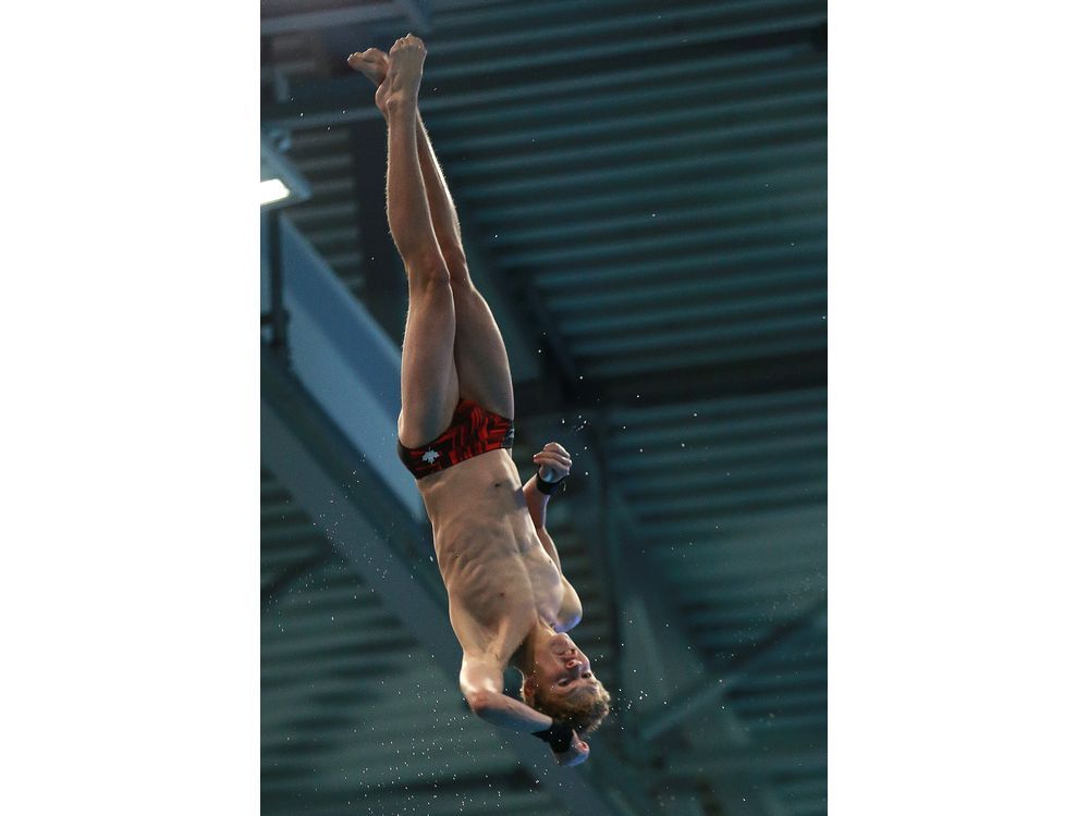 Rylan Wiens claims gold at senior diving nationals The Star Phoenix