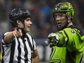 Mark Matthews and his Saskatchewan Rush face a busy weekend, with games in Denver and Saskatoon.