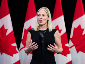 Environment Minister Catherine McKenna said last May that her department was determining the best way to return carbon revenues, “for example, by giving it directly back to individuals and businesses in the province.”