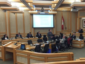 Saskatoon city council meets in council chambers at city hall. (Phil Tank/The StarPhoenix)