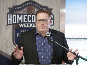 Regina Pats co-owner Anthony Marquart announced Tuesday that an outdoor concert at Mosaic Stadium will be part of the opening ceremonies for the 2018 Memorial Cup.