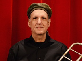 Winnipeg trombonist and jazz composer Jeff Presslaff.