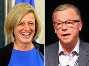 The premiers of Alberta and Saskatchewan could not help themselves from exchanging words over the bizarre licence plate ban in Saskatchewan.