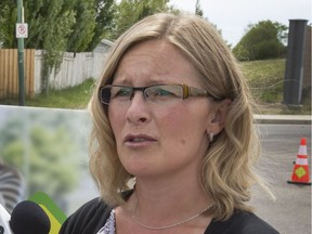 Angela Gardiner, the City of Saskatoon's acting general manager of transportation and utilities, says an investigation continues into how the water in the developing Aspen Ridge neighbourhood became contaminated with hydrocarbons.