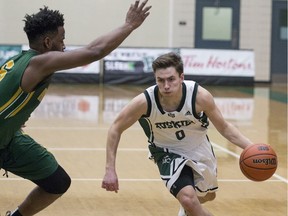 Alex Unruh, the lone graduating fifth-year player on the University of Saskatchewan Huskies, will play one last game at home Friday when the Dogs play host to the University of Victoria Vikes.
