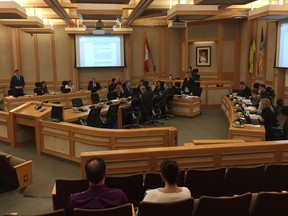 Saskatoon city counciilors and the mayor spent a combined $147,459.30 on communications in 2017.