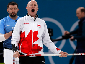 Koe’s team won four, then lost three. The third was a 9-7 decision at the hands of the United States on Monday afternoon that caused a bit of consternation with the curling fans back home.