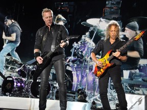 Metallica on the WorldWired Tour 2017 performance at the Rock on the Range 2017 Music Festival at Mapfre Stadium, Columbus, OH, USA on May 21, 2017