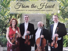 The University of Saskatchewan Amati Quartet's new album is dedicated to the late Marla Cole.
