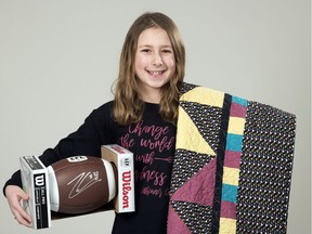 Catherine Okolita, 9, is a philanthropist from Fort Qu'Appelle and founder of Catherine's Cause. The tiny entrepreneur is gathering donations for her latest venture — an online auction held from Feb. 22 to Feb. 25 to support the Neonatal Intensive Care Unit (NICU) at the Regina General Hospital.