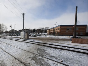 The City of Saskatoon is looking at new ways to try to encourage development on three parcels of land near St. Mary's Wellness and Education Centre, seen in this February 2014 photo.