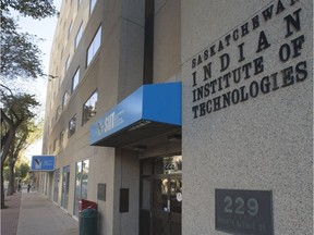The Saskatchewan Indian Institute of Technologies building on Fourth Avenue in Saskatoon.