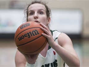 U of S Huskies guard Madeline Humbert is shooting for yet another Bronze Baby and U Sports national women's basketball crown.