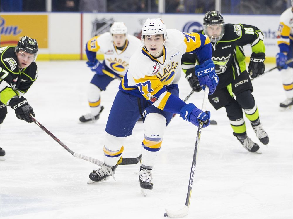 StarPhoenix Photos Blades vs. Oil Kings March 6, 2018 The Star Phoenix