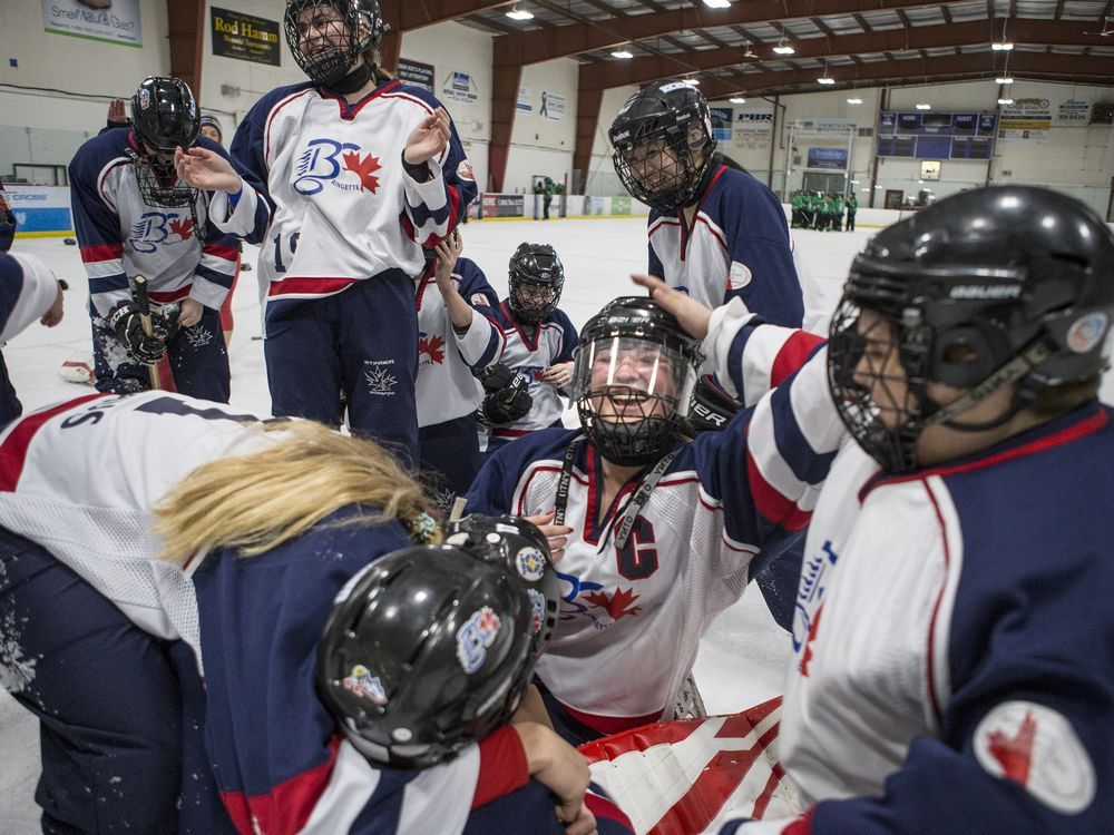 Photos B.C. beats Saskatchewan to win Western Canadian Ringette