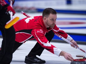 Brad Gushue shoot 100 per cent to lead Team Canada into Sunday's final at the Tim Hortons Brier.