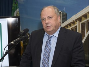 The City of Saskatoon's former director of human resources, Marno McInnes, seen here in 2014, now goes by the title director of strategic negotiations, total rewards and workforce analytics while the city searches for a new human resources director.