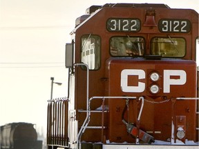 Canadian Pacific Railway yards in Saskatoon