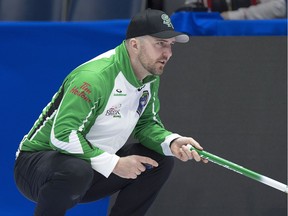 Saskatchewan's Steve Laycock has to win out and hope for help at the Brier on Friday.