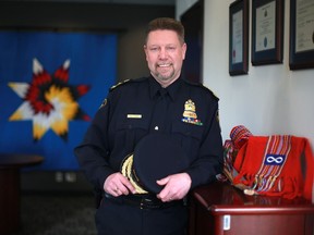 Saskatoon Police Chief Troy Cooper on March 27, 2018.