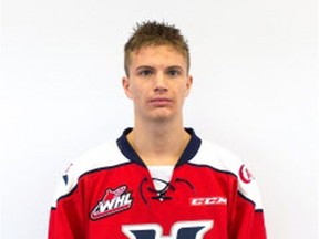 Adam Morrison had a hat trick for the Lethbridge Hurricanes on Tuesday against the Swift Current Broncos.