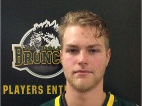 Humboldt Broncos player Bryce Fiske, who is from La Ronge, Saskatchewan.