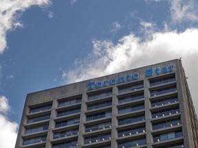 The Toronto Star building is shown in Toronto, Wednesday, June 8, 2016. Torstar Corporation announced today it is launching a major national expansion with a reinvention of its Metro urban commuter newspapers and more robust digital offerings in Vancouver, Calgary, Edmonton, Toronto, Halifax and nationally.THE CANADIAN PRESS/Eduardo Lima