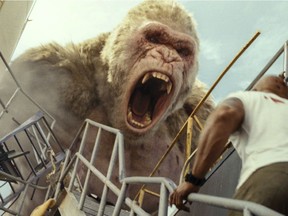 A scene from "Rampage."