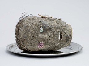 Jimmie Durham Head (2006) is on display at Remai Modern. Image courtesy kurimanzutto, Mexico City