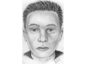 An RCMP sketch of a suspect believed to be involved in a sexual assault in Fort McMurray. There is information that suggests the suspect may be in the Saskatoon area.